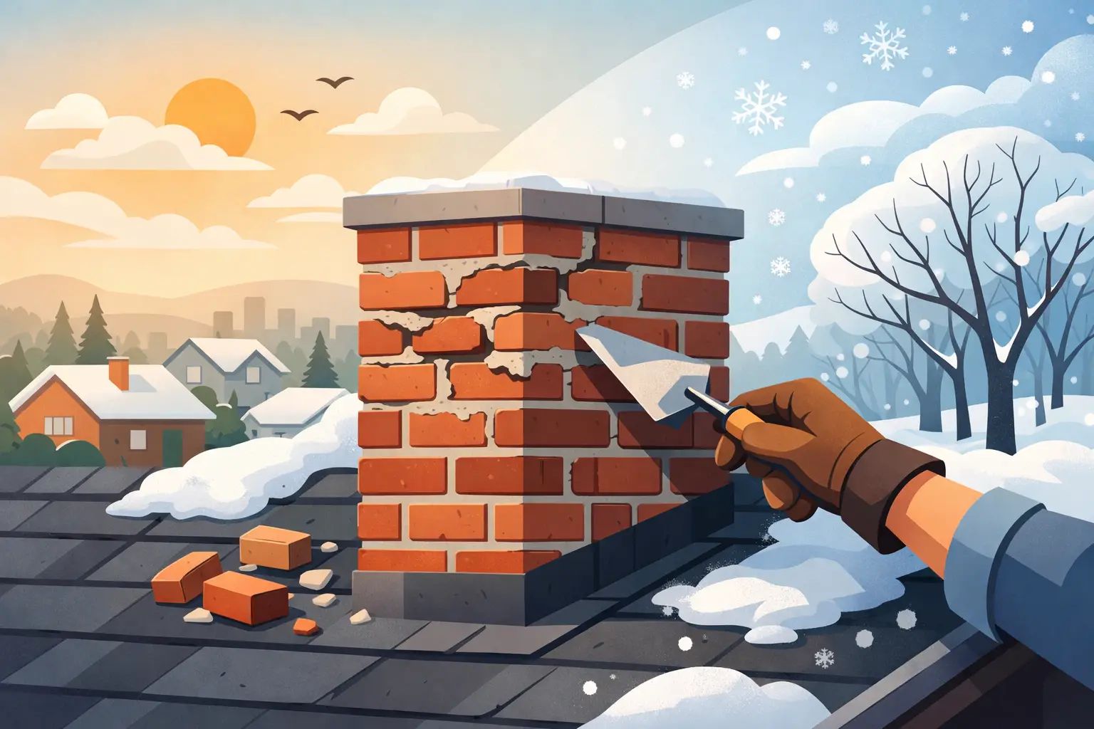 7 Signs a Chimney Needs Repointing Before Winter