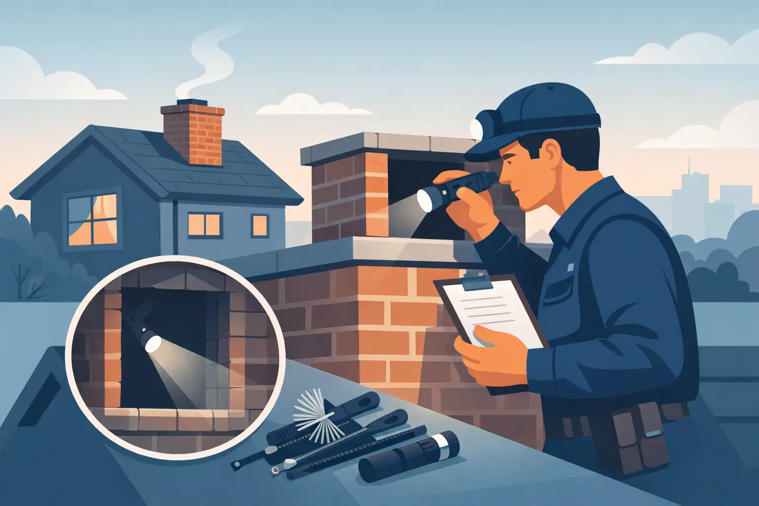 What Is a Level 1 Chimney Inspection for Homes?