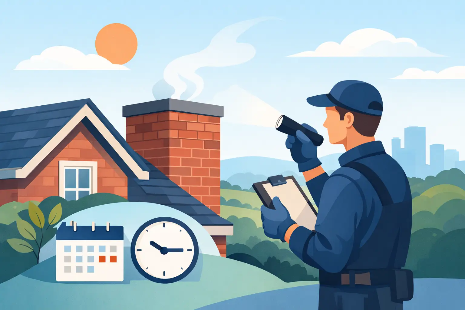 When to Schedule a Chimney Inspection in Trumbull County