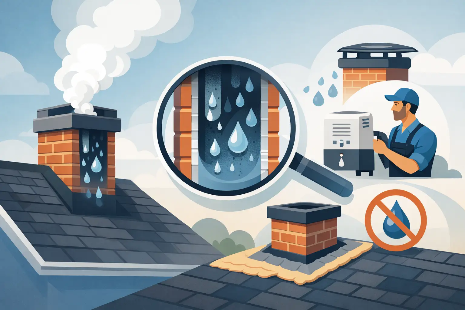 Chimney Condensation Causes and How to Stop Them