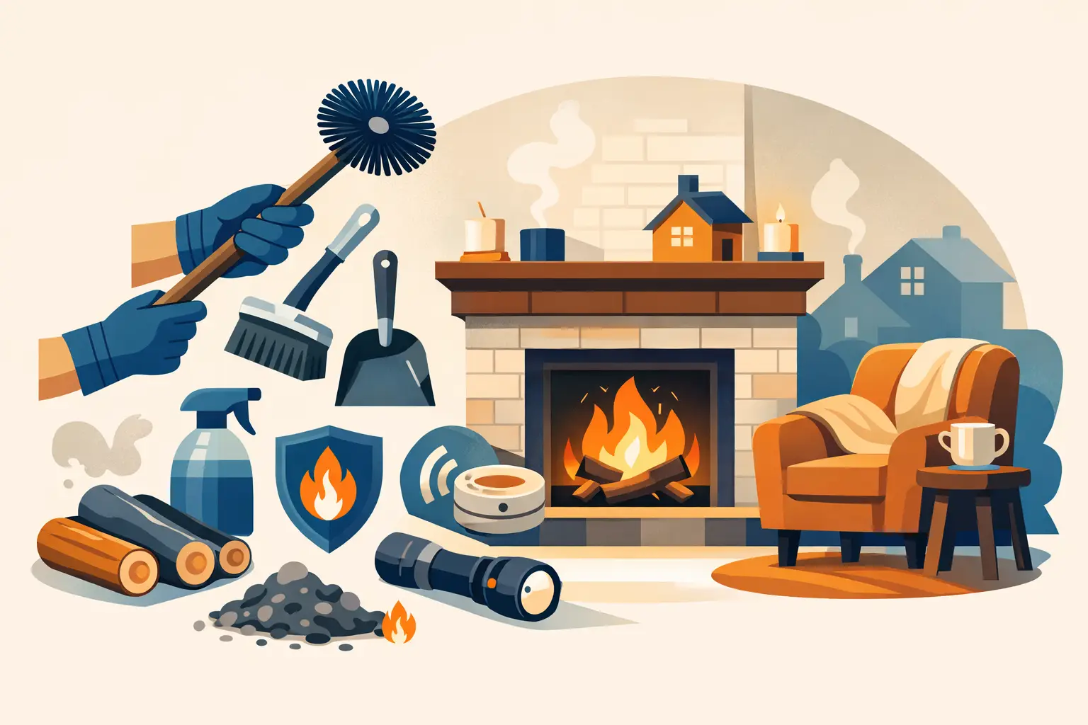 Fireplace Maintenance for Safer, Warmer Homes