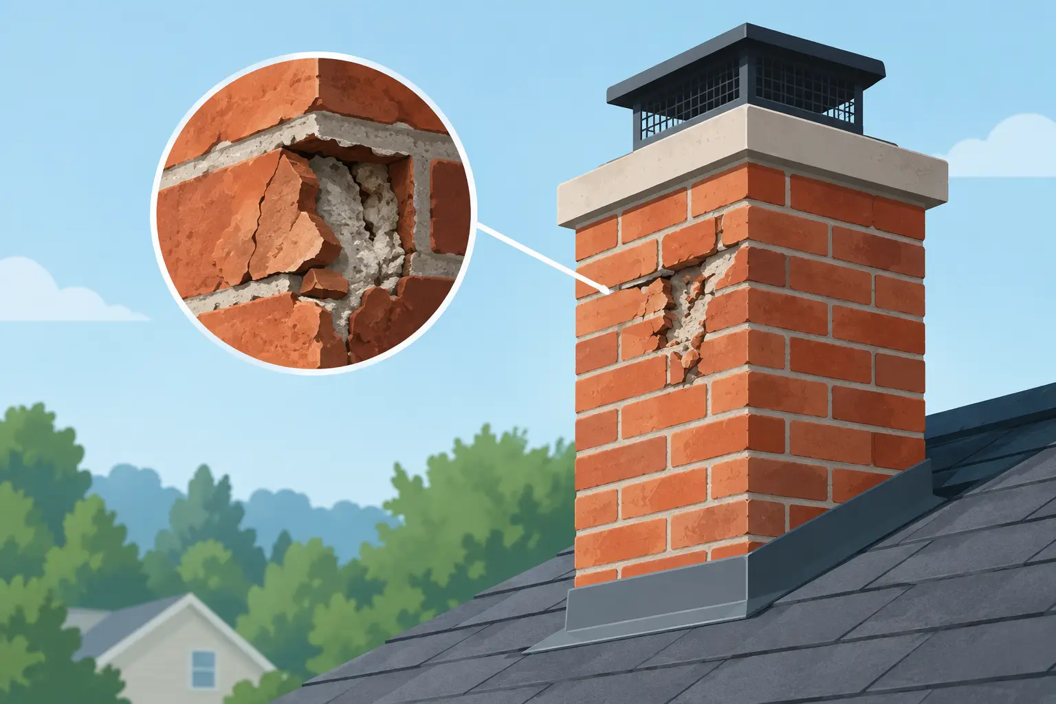 How to Identify Chimney Spalling Before It Spreads