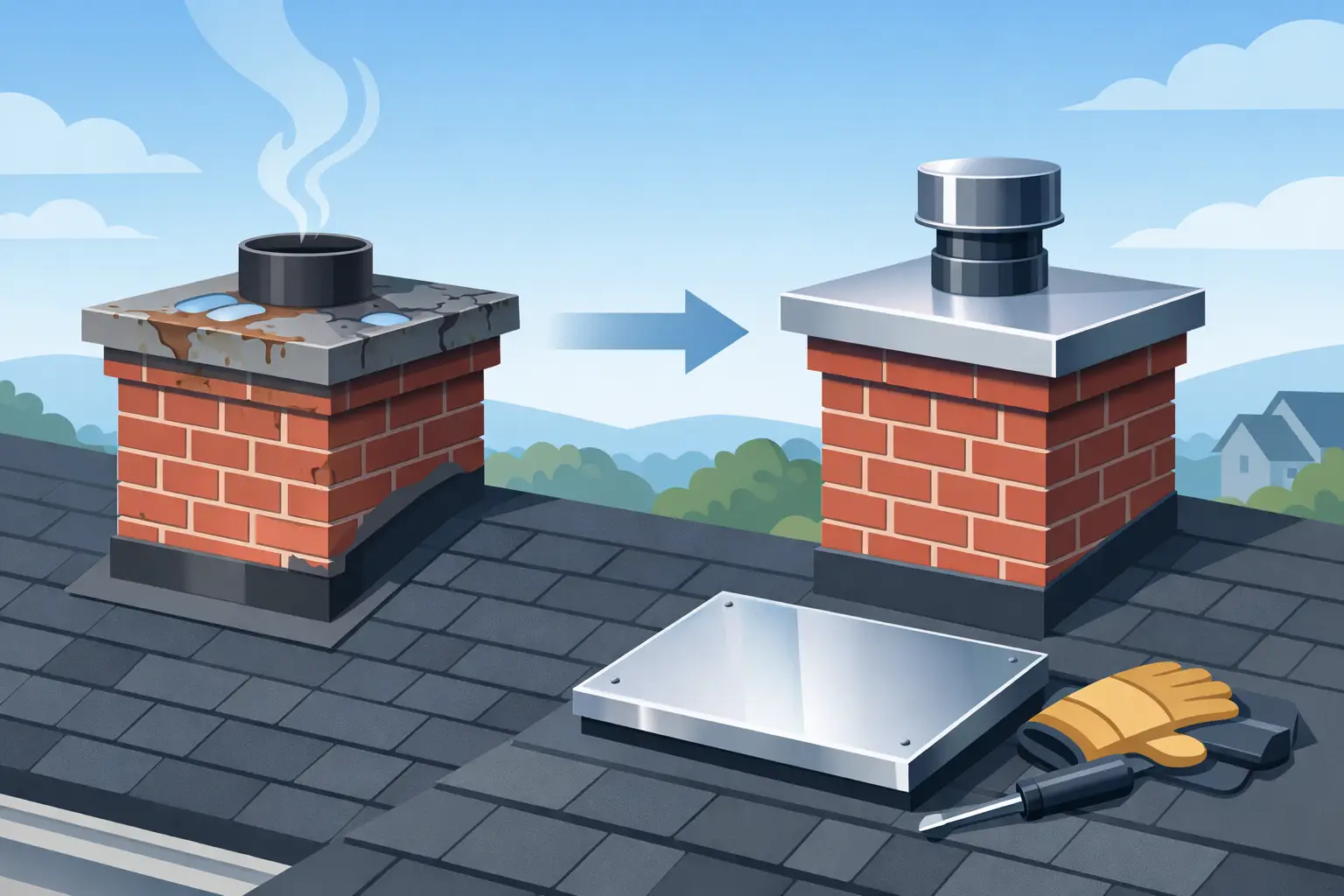 When Chimney Chase Cover Replacement Is Needed