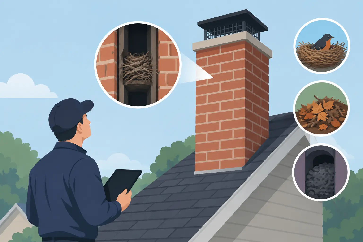 How to Spot Chimney Obstructions at Home